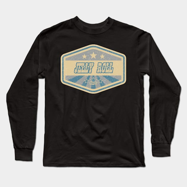 Jelly Roll rapper Long Sleeve T-Shirt by KOKOS PAPA